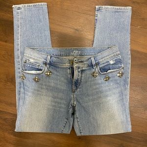 Loft embellished jeans